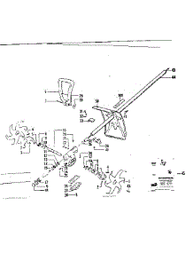Drive Shaft parts for Craftsman Front-Tine Tiller 358796180 from AppliancePartsPros.com