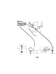 Drive Shaft parts for Craftsman Gas Line Trimmer 358796190 from AppliancePartsPros.com