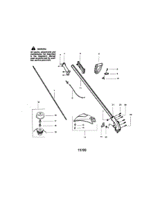 Trimmer parts for Craftsman Gas Line Trimmer 358796200 from AppliancePartsPros.com