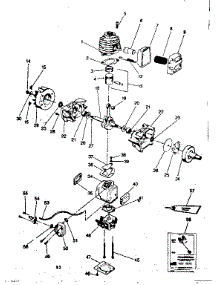 Engine parts for Craftsman Gas Line Trimmer 358796221 from AppliancePartsPros.com
