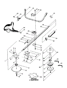 Figure 3 parts for Craftsman Gas Line Trimmer 358796222 from AppliancePartsPros.com