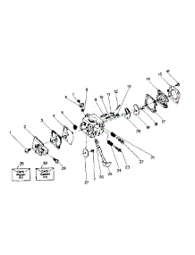 Figure 4 parts for Craftsman Gas Line Trimmer 358796222 from AppliancePartsPros.com