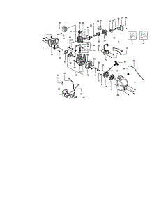 Crankshaft / Crankcase parts for Craftsman Gas Line Trimmer 358796281 from AppliancePartsPros.com