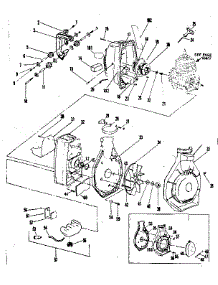 Flywheel Assembly parts for Craftsman Gas Leaf Blower 358796990 from AppliancePartsPros.com