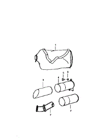 Vacuum Kit 358.799900 parts for Craftsman Gas Leaf Blower 358797030 from AppliancePartsPros.com