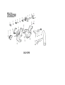 Housing / Handle / Tube / Fuel Tank parts for Craftsman Gas Leaf Blower 358797120 from AppliancePartsPros.com