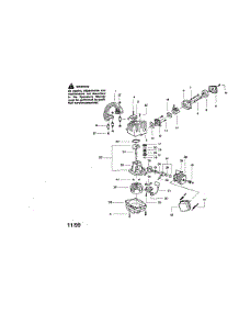 Crankcase parts for Craftsman Gas Leaf Blower 358797202 from AppliancePartsPros.com