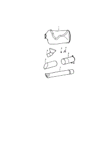 Vacuum / Blower parts for Craftsman Gas Leaf Blower 358797341 from AppliancePartsPros.com