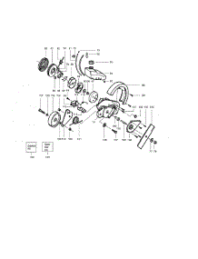 Gear Box / Fuel Tank / Front Wheel parts for Craftsman Edger 358797450 from AppliancePartsPros.com