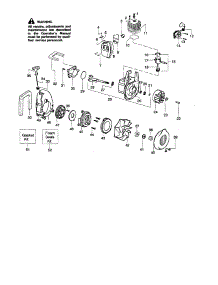 Cylinder / Crankshaft / Crankcase parts for Craftsman Gas Leaf Blower 358797550-BLOWER from AppliancePartsPros.com
