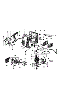 Fuel Tank Assembly parts for Craftsman Gas Leaf Blower 358797770 from AppliancePartsPros.com