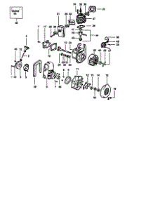 Crankcase Assembly parts for Craftsman Gas Leaf Blower 358797931 from AppliancePartsPros.com