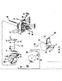 Fuel Tank Assembly parts for Craftsman Gas Line Trimmer 358798130 from AppliancePartsPros.com