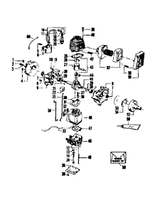 Engine parts for Craftsman Gas Line Trimmer 358798141 from AppliancePartsPros.com