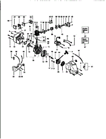Engine parts for Craftsman Gas Line Trimmer 358798561 from AppliancePartsPros.com