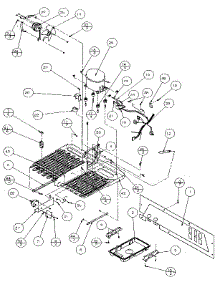 Machine Compartment parts for Amana Side-By-Side Refrigerator 36041-P1122101W from AppliancePartsPros.com