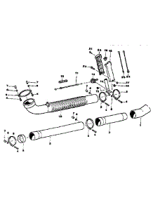Tube And Throttle Assembly parts for Craftsman Gas Leaf Blower 360796790 from AppliancePartsPros.com