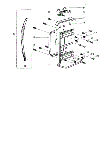 Frame parts for Craftsman Gas Leaf Blower 360796800 from AppliancePartsPros.com