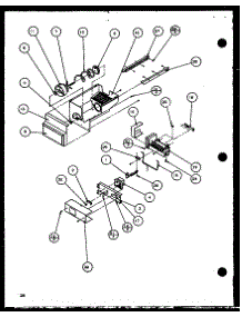 Ice Bucket And Ice Maker (36081 / P1108701w) (36091 / P1108703w) (36098 / P1108704w) (36088 / P11108702w) parts for Amana Side-By-Side Refrigerator 36091-P1108703W from AppliancePartsPros.com