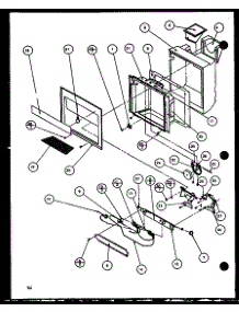 Ice And Water Cavity (36571 / P1108505w) (36571 / P1108506w) (36578 / P1108507w) (36578 / P1108508w) parts for Amana Side-By-Side Refrigerator 36261-P1108601W from AppliancePartsPros.com