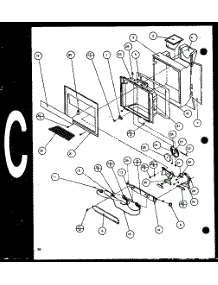 Ice And Water Cavity (36561 / P1115501w) (36561 / P1115502w) (36568 / P1115503w) (36568 / P1115504w) parts for Amana Side-By-Side Refrigerator 36261-P1115701W from AppliancePartsPros.com