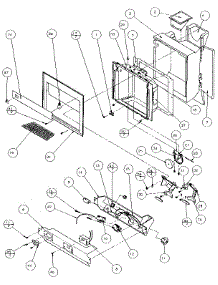Ice And Water Cavity parts for Amana Side-By-Side Refrigerator 36271-P1121801W from AppliancePartsPros.com