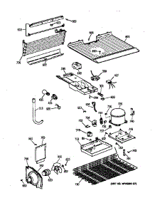 Unit Parts parts for Kenmore Refrigerator 363.68432892 (36368432892, 363 68432892) from AppliancePartsPros.com