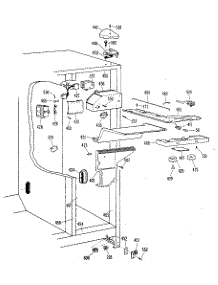 Fresh Food Section parts for Kenmore Refrigerator 363.8400410 (3638400410, 363 8400410) from AppliancePartsPros.com