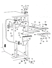 Fresh Food Section parts for Kenmore Refrigerator 363.8400481 (3638400481, 363 8400481) from AppliancePartsPros.com