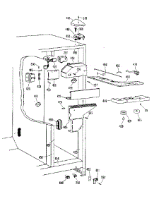 Fresh Food Section parts for Kenmore Refrigerator 363.8400484 (3638400484, 363 8400484) from AppliancePartsPros.com