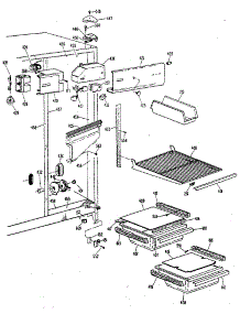 Fresh Food Section parts for Kenmore Refrigerator 363.8480681 (3638480681, 363 8480681) from AppliancePartsPros.com
