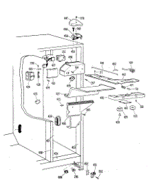 Fresh Food Section parts for Kenmore Refrigerator 363.8500410 (3638500410, 363 8500410) from AppliancePartsPros.com