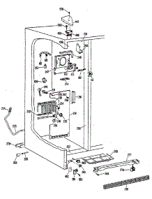 Freezer Section parts for Kenmore Refrigerator 363.8500411 (3638500411, 363 8500411) from AppliancePartsPros.com