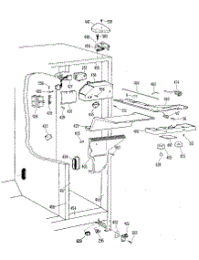 Fresh Food Section parts for Kenmore Refrigerator 363.8500411 (3638500411, 363 8500411) from AppliancePartsPros.com