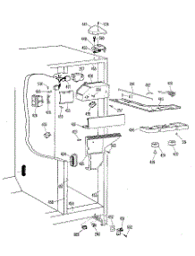 Fresh Food Section parts for Kenmore Refrigerator 363.8500516 (3638500516, 363 8500516) from AppliancePartsPros.com