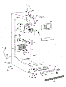 Freezer Section parts for Kenmore Refrigerator 363.8500518 (3638500518, 363 8500518) from AppliancePartsPros.com