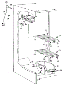 Freezer Section parts for Kenmore Refrigerator 363.8500518 (3638500518, 363 8500518) from AppliancePartsPros.com