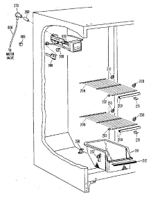 Freezer Section parts for Kenmore Refrigerator 363.8502510 (3638502510, 363 8502510) from AppliancePartsPros.com