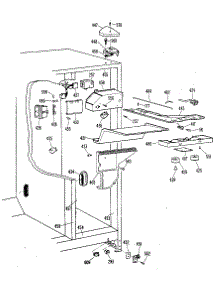Fresh Food Section parts for Kenmore Refrigerator 363.8502580 (3638502580, 363 8502580) from AppliancePartsPros.com