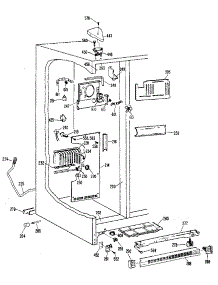 Freezer Section parts for Kenmore Refrigerator 363.8502583 (3638502583, 363 8502583) from AppliancePartsPros.com