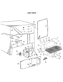 Unit Parts parts for Kenmore Refrigerator 363.8587881 (3638587881, 363 8587881) from AppliancePartsPros.com