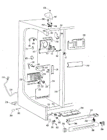 Freezer Section parts for Kenmore Refrigerator 363.8592710 (3638592710, 363 8592710) from AppliancePartsPros.com