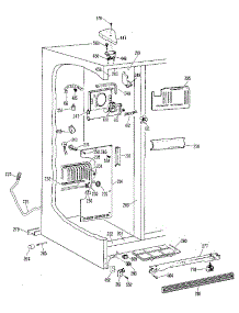 Freezer Section parts for Kenmore Refrigerator 363.8592784 (3638592784, 363 8592784) from AppliancePartsPros.com