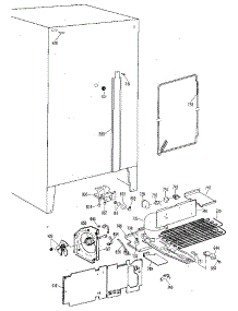 Unit parts for Kenmore Refrigerator 363.8592787 (3638592787, 363 8592787) from AppliancePartsPros.com