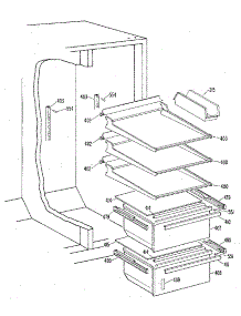 Fresh Food Section parts for Kenmore Refrigerator 363.8594712 (3638594712, 363 8594712) from AppliancePartsPros.com