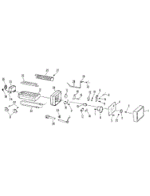 Icemaker parts for Kenmore Refrigerator 363.8594780 (3638594780, 363 8594780) from AppliancePartsPros.com