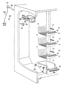 Freezer Section parts for Kenmore Refrigerator 363.8594786 (3638594786, 363 8594786) from AppliancePartsPros.com