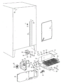 Unit parts for Kenmore Refrigerator 363.8594786 (3638594786, 363 8594786) from AppliancePartsPros.com
