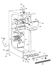 Freezer Section parts for Kenmore Refrigerator 363.8594884 (3638594884, 363 8594884) from AppliancePartsPros.com