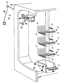 Freezer Section parts for Kenmore Refrigerator 363.8594884 (3638594884, 363 8594884) from AppliancePartsPros.com